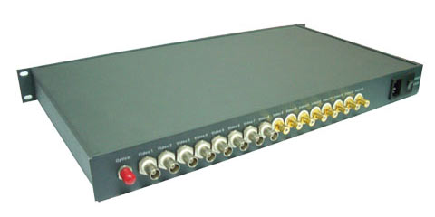  8ch Video + 8ch Audio Optical Transmitter/Receiver (8ch Video + Audio 8ch Optische Transmitter / Receiver)