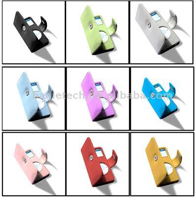 Compatible Leather Case for Apple New iPod Nano 2nd (2GB/4GB/8GB) & Nan