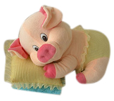  12" Plush Toy Pig