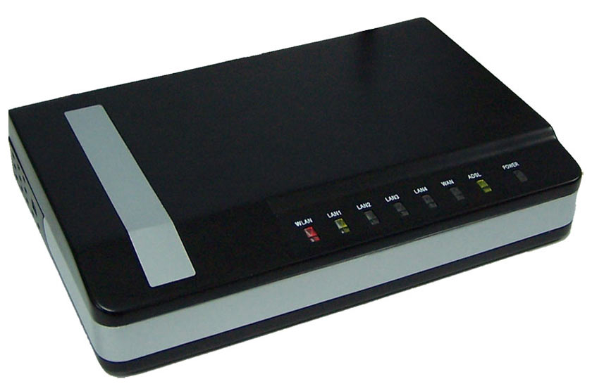 ADSL2 + VoIP-Router mit 4 LAN-Ports, 1 USB-und 2 FXS (ADSL2 + VoIP-Router mit 4 LAN-Ports, 1 USB-und 2 FXS)