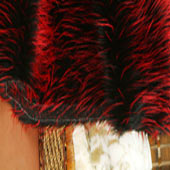  Synthetic Fur Cushion and Throw (Fourrure synthétique Coussin et Throw)