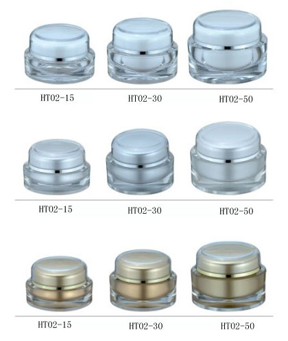  Oval Acrylic Cream Jar (Oval Acrylic Crème)