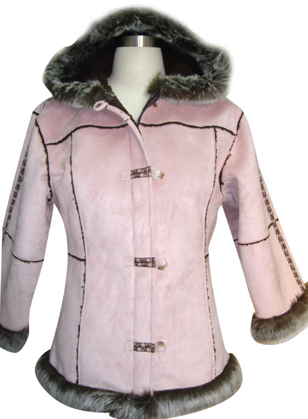 Girl`s Pelz Jacke (Girl`s Pelz Jacke)