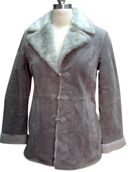 Ladies `Pig Split Coat (Ladies `Pig Split Coat)