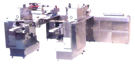  Popsicle Packing Machine with Single Transverse Feed (Popsicle Verpackungsmaschine mit Einzel-Quer-Feed)