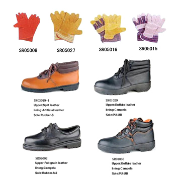  Safety Gloves & Shoes (Защитные перчатки & обувь)