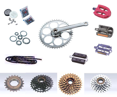  Bicycle Parts (Pièces de vélos)