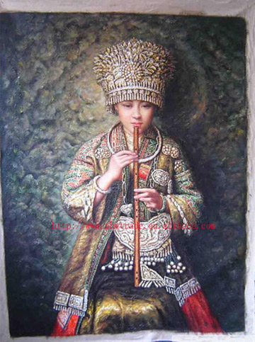  Chinese Famouse Oil Painting (Китайский известным Oil Painting)