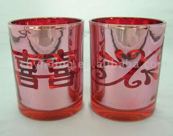  Glass Candle Holder ( Glass Candle Holder)