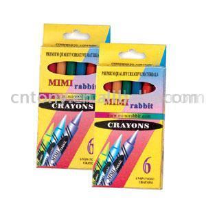  6 Colors Crayon Set