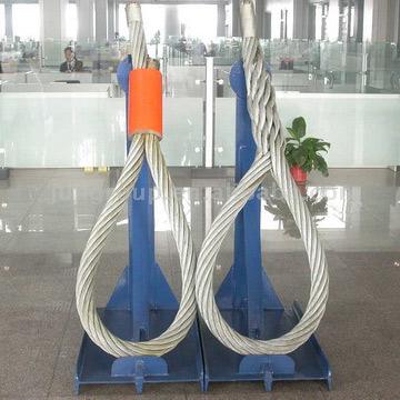  Steel Wire Rope Sling (Câbles d`acier Sling)