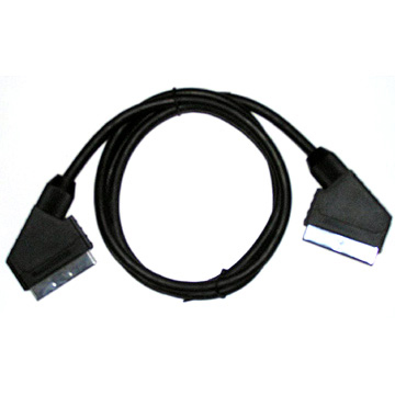  SCART Cable 21P/9P M/M (Câble SCART 21P/9P M / M)