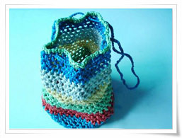 Gestricken Handtasche (Gestricken Handtasche)