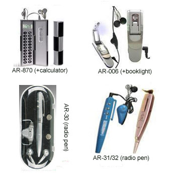  Magic Box Radio with Calculator/Pen Radio/Book Light Radio (Magic Box-Radio mit Rechner / Pen Radio / Buchen Light Radio)