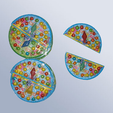  Gum Ball with Half Circle Ruler ( Gum Ball with Half Circle Ruler)
