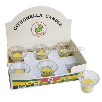  Citronella Candle in Lotus Glass (Citronella Свеча в Lotus стекло)