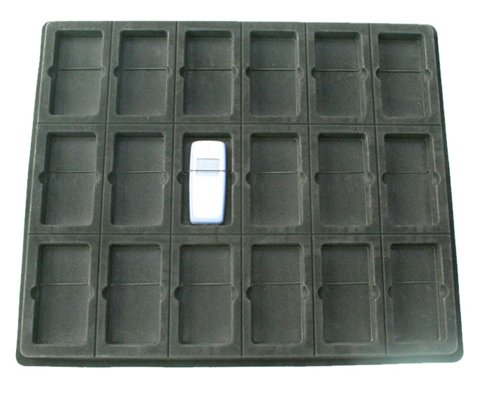  Flocking Thermoformed Plastic Tray (Флокирование формования пластиковых лотков)