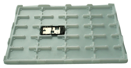 Antistatic / Common Thermoformed Plastic Tray (Antistatique / Common plateau en plastique thermoformé)