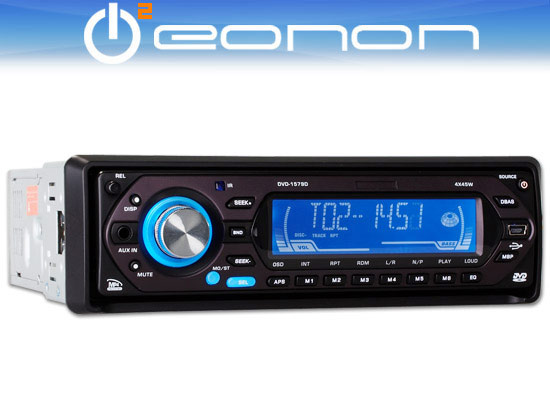  Eonon In-Dash Mounting Face DVD/VCD/MP3 Player with AM/FM Radio