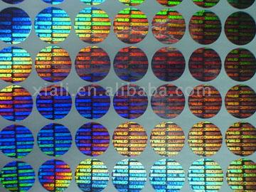  Hologram Sticker (Hologramm-Aufkleber)