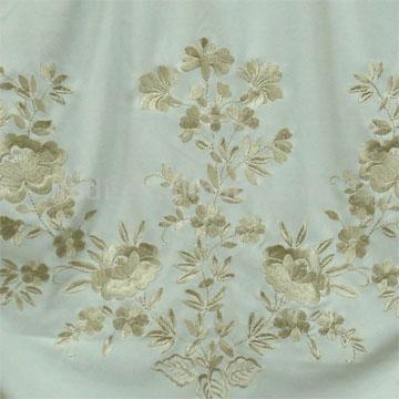  Triangle Scarf with Embroidery