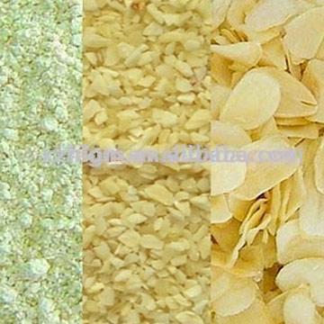  Dehydrated Garlic Flakes / Garlic Granules / Garlic Powder (Déshydraté, les flocons d`ail / Granules Ail / Poudre d`ail)