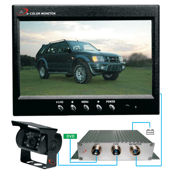  7" Vehicle Rear View LCD Monitor (7 "arrière du véhicule Voir le LCD Monitor)