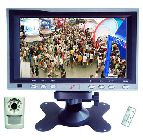  Home Wireless LCD Surveillance System (Домашней беспроводной ЖК-системы наблюдения)