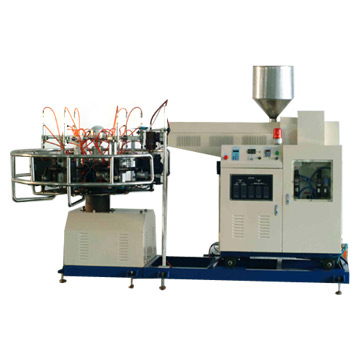  Automatic Six Work-Stations Extrusion Blow Molding Machine