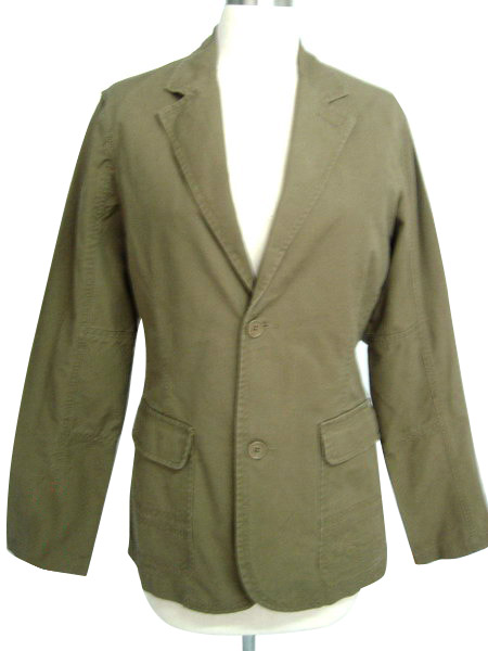  Men`s Cotton Canvas Blazer ( Men`s Cotton Canvas Blazer)