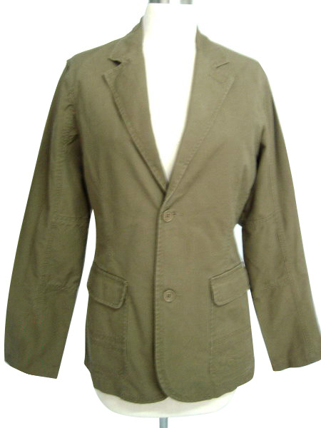  Men`s Cotton Canvas Blazer (Мужские Хлопок Холст Blazer)