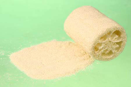  Natural Loofah Powder Scrubber (Природные люфой Порошковая скруббер)