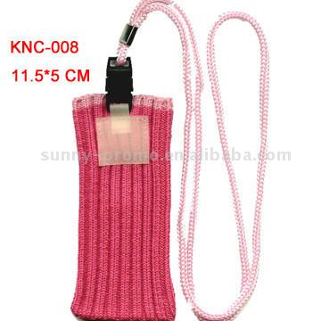  Knitted Mobile Phone Bag (Трикотажное Мобильный телефон сумка)