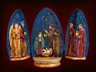  Gift (Oval Egg Nativity ) (Подарочные (Oval Egg Рождества))