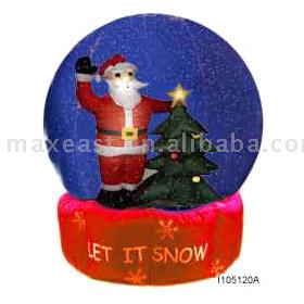  Inflatable Snow Globe