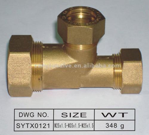  Brass Tee ( Brass Tee)