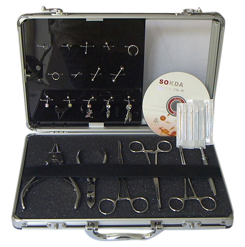  Body Piercing Kit Set