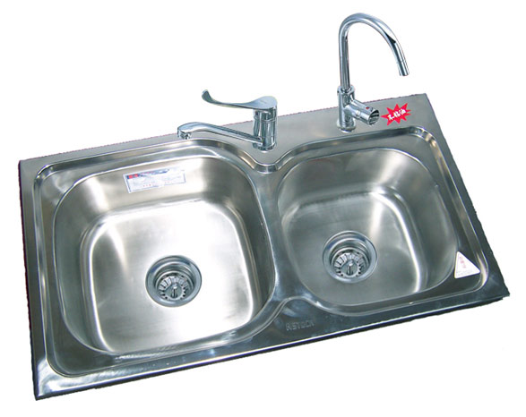  Double Bowl Sink 8246 (Double évier 8246)