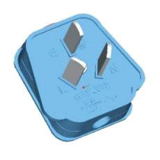  Overload Current Protection Anglic Standard Plug (La surcharge de protection courante Anglic Standard Plug)