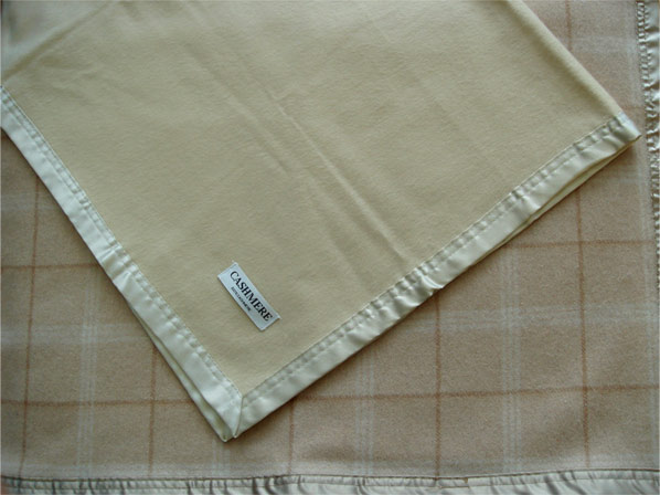  Cashmere/Wool Blanket (Cachemire / Couverture de laine)