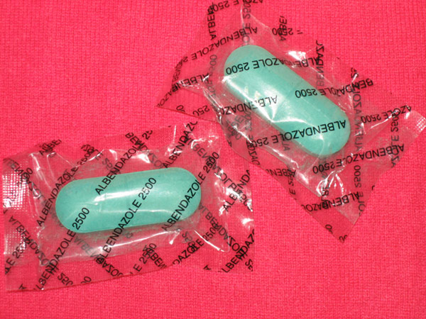  Albendazole Tablet 2,500mg (Albendazole Tablet 2,500 mg)