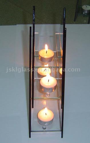  Glass Candle Holder ( Glass Candle Holder)
