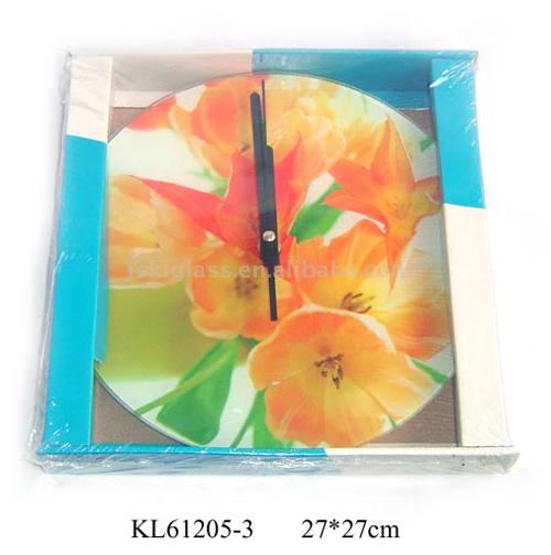  Glass Clock