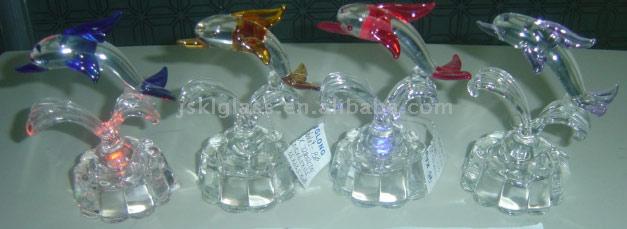  Glass Dolphin