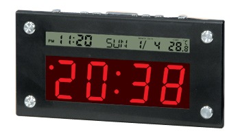  LED Clock (Alarm Clock with Calendar) (LED Clock (Réveil avec calendrier))
