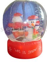  Inflatable Snow Globe (Globe de neige gonflable)
