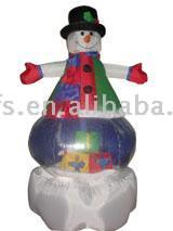  Airblown Christmas Inflatable Belly Snowman (Airblown Noël gonflable Belly Snowman)