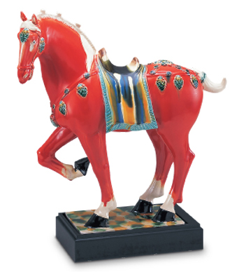  Handmade Ceramic Horse (Tang Dynasty) (Handgefertigte Keramik Horse (Tang-Dynastie))