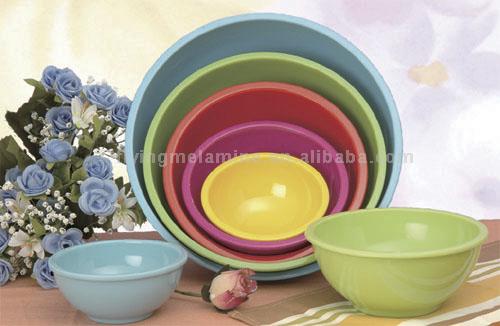  melamine salad bowl set-S805B-6 (меламин салатницу набор-6-S805B)