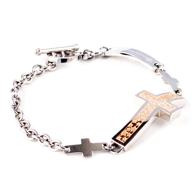  Titanium & Steel Bracelet ( Titanium & Steel Bracelet)